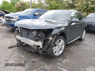 2019 Audi Q5 Premium Plus with VIN WA1BNAFY4K2038765, listed as a IAAI auction lot 42042264 with 58,557 mi miles. Bid and sale history available at carsss.com. Image 17.