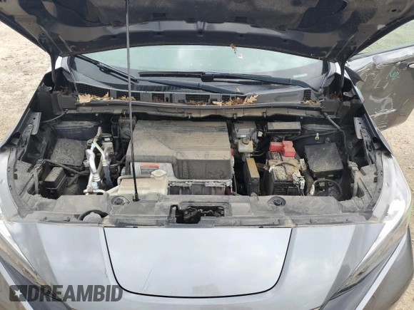 2019 Nissan LEAF SV with VIN 1N4AZ1CP1KC306883, listed as a Copart auction lot 58795165 with Not provided miles and Salvage title. Bid and sale history available at DreamBid. Image 11.