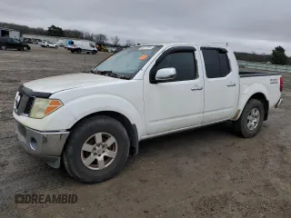 2005 Nissan Frontier LE with VIN 1N6AD07U55C443961, listed as a Copart auction lot 44677345 with 283,595 mi miles and Clean title. Bid and sale history available at DreamBid. Image 1.