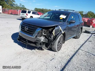 2022 Nissan Pathfinder Platinum with VIN 5N1DR3DK9NC268101, listed as a IAAI auction lot 41277151 with 51,197 mi miles. Bid and sale history available at carsss.com. Image 19.