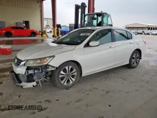 2013 Honda Accord LX z VIN 1HGCR2F39DA191189, wystawiony jako Copart lot #57421105 z przebiegiem 171 339 mil mil oraz Czysty tytuł • Clean title. Historia ofert i sprzedaży dostępna na DreamBid. Obrazek 1.