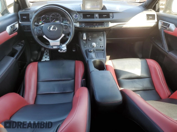 2016 Lexus CT 200h z VIN JTHKD5BH3G2273136, wystawiony jako Copart lot #48573845 z przebiegiem 99 065 mil mil oraz Szkody całkowita. Historia ofert i sprzedaży dostępna na DreamBid. Obrazek 8.
