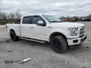 2017 Ford F-150 XL with VIN 1FTFW1EG7HFC64393, listed as a Copart auction lot 51105275 with 96,816 mi miles and Salvage Title. Bid and sale history available at carsss.com. Image 4.