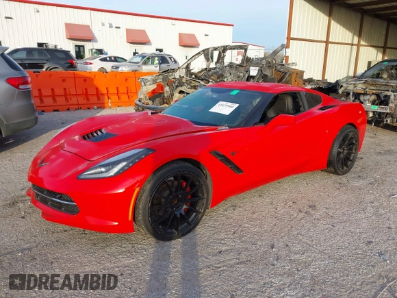 2016 Chevrolet Corvette 2LT with VIN 1G1YD2D7XG5121893, listed as a IAAI auction lot 41079900 with 68,781 mi miles. Bid and sale history available at carsss.com. Image 17.