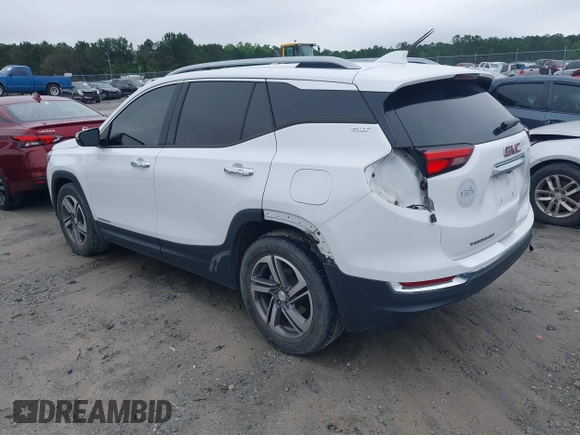 2020 GMC Terrain SLT with VIN 3GKALPEVXLL124409, listed as a IAAI auction lot 42355378 with 116,736 mi miles and . Bid and sale history available at DreamBid. Image 3.