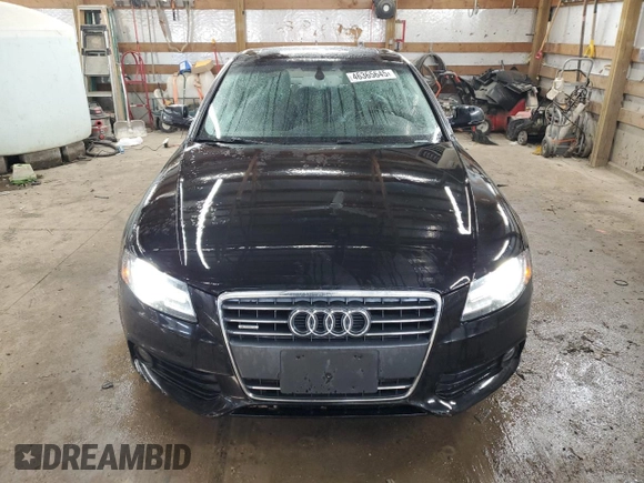 2011 Audi A4 2.0T Premium Plus with VIN WAUFFAFL4BN053318, listed as a Copart auction lot 46365645 with 176,679 mi miles and Salvage Title. Bid and sale history available at carsss.com. Image 5.