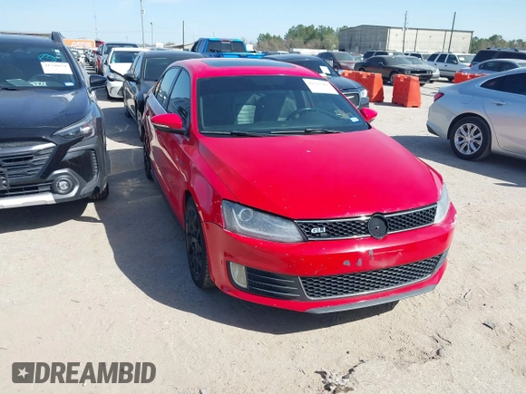 2014 Volkswagen Jetta GLI Edition 30 with VIN 3VW4S7AJ3EM308020, listed as a IAAI auction lot 41747902 with 183,786 mi miles and . Bid and sale history available at DreamBid. Image 1.