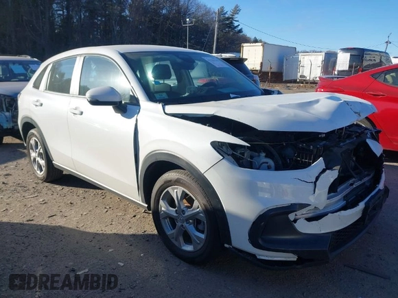 2024 Honda HR-V LX with VIN 3CZRZ1H39RM717194, listed as a IAAI auction lot 41222734 with 11,814 mi miles. Bid and sale history available at carsss.com. Image 1.