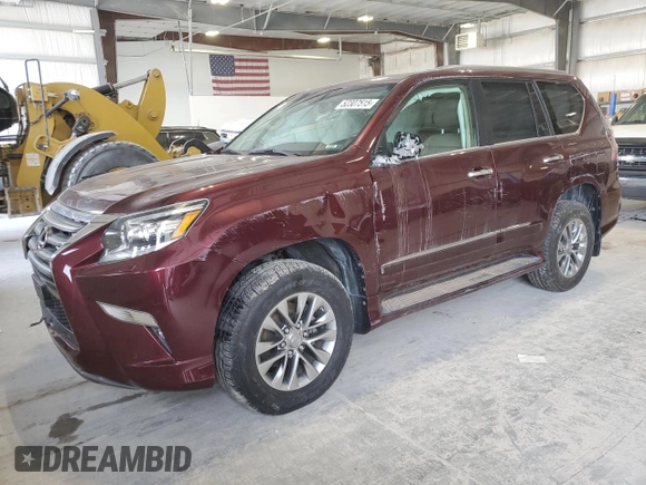 2017 Lexus GX with VIN JTJJM7FX7H5159504, listed as a Copart auction lot 52307515 with 63,978 mi miles and Salvage Title. Bid and sale history available at carsss.com. Image 1.