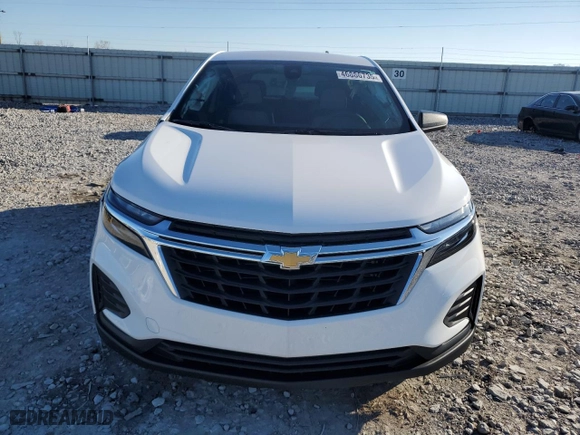 2024 Chevrolet Equinox LS with VIN 3GNAXHEG7RL329242, listed as a Copart auction lot 46886735 with 7,499 mi miles and Salvage Title. Bid and sale history available at carsss.com. Image 5.