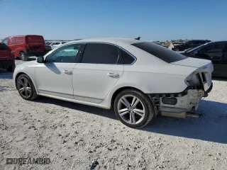 2013 Volkswagen Passat SEL Premium with VIN 1VWCM7A32DC063332, listed as a Copart auction lot 77217544 with 104,534 mi miles and Salvage Title. Bid and sale history available at carsss.com. Image 2.