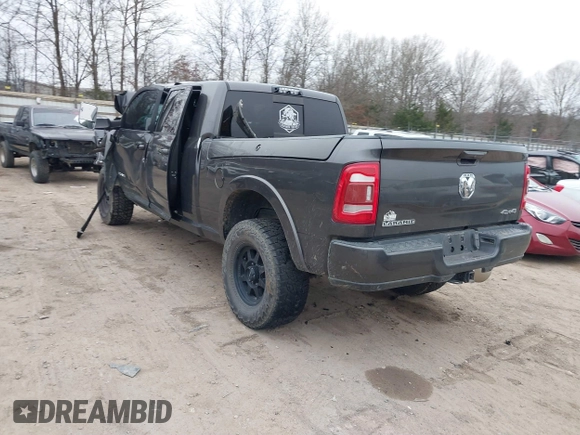 2019 Ram 2500 Laramie with VIN 3C6UR5NL9KG588980, listed as a IAAI auction lot 41299311 with 1 mi miles. Bid and sale history available at carsss.com. Image 3.