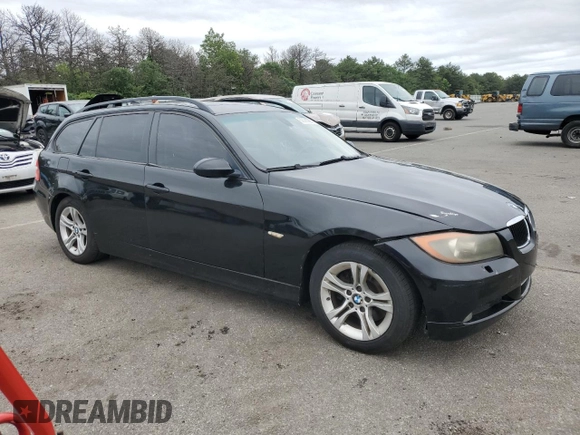 2008 BMW 3 Series 328xi with VIN WBAVT73518FZ37202, listed as a Copart auction lot 62066995 with 86,398 mi miles and Clean title. Bid and sale history available at DreamBid. Image 4.