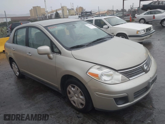 2007 Nissan Versa 1.8 SL with VIN 3N1BC11E97L445174, listed as a IAAI auction lot 41493406 with 75,479 mi miles. Bid and sale history available at carsss.com. Image 1.