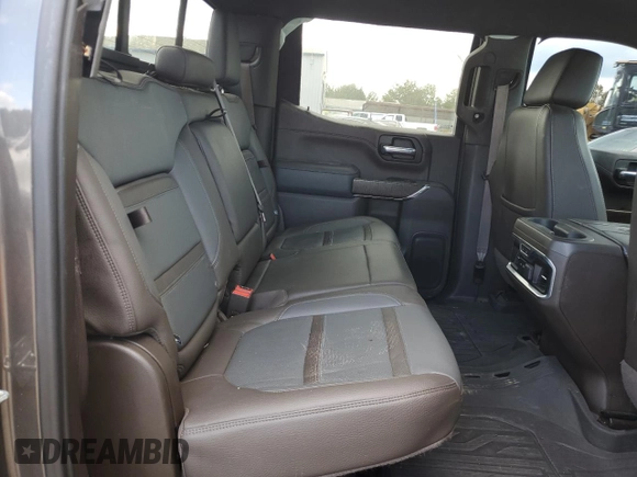 2020 GMC Sierra 1500 Denali with VIN 1GTU9FED3LZ171198, listed as a Copart auction lot 73564494 with 120,094 mi miles and Salvage title. Bid and sale history available at DreamBid. Image 10.