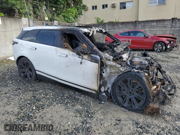 2020 Land Rover Range Rover Velar S with VIN SALYB2FV6LA261636, listed as a Copart auction lot 85246634 with 0 mi miles and Non Repairable. Bid and sale history available at carsss.com. Image 4.