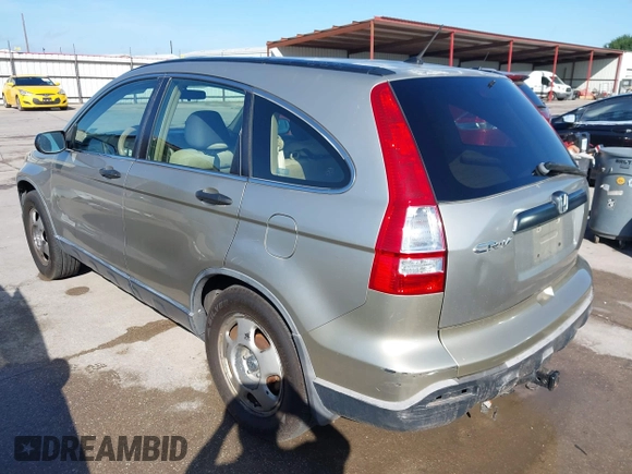 2007 Honda CR-V LX with VIN JHLRE38347C021826, listed as a IAAI auction lot 42105197 with 208,665 mi miles. Bid and sale history available at carsss.com. Image 3.