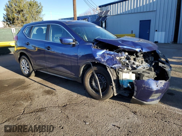 2017 Nissan Rogue S with VIN KNMAT2MV0HP525012, listed as a Copart auction lot 50725845 with 108,927 mi miles and Salvage Title. Bid and sale history available at carsss.com. Image 4.