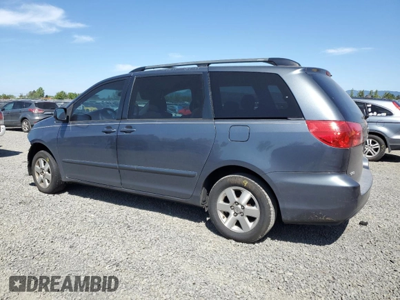 2006 Toyota Sienna CE с VIN 5TDZA23C76S480226, выставлен на аукционе Copart как лот 56249515 с пробегом 216 963 миль миль и Списание • Salvage title. История ставок и продаж доступна на DreamBid. Изображение 2.