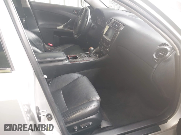 2006 Lexus IS 250 with VIN JTHCK262965002383, listed as a IAAI auction lot 41930755 with 196,365 mi miles and . Bid and sale history available at DreamBid. Image 5.