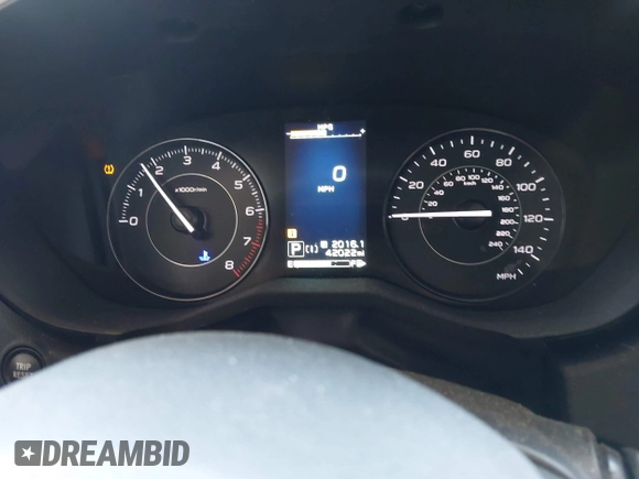 2023 Subaru Impreza Premium с VIN 4S3GTAV65P3705037, выставлен на аукционе IAAI как лот 42381399 с пробегом 42 022 миль миль и . История ставок и продаж доступна на DreamBid. Изображение 7.
