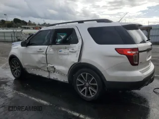 2015 Ford Explorer XLT with VIN 1FM5K7D89FGC65987, listed as a Copart auction lot 51113845 with 113,901 mi miles and Clean Title. Bid and sale history available at carsss.com. Image 2.