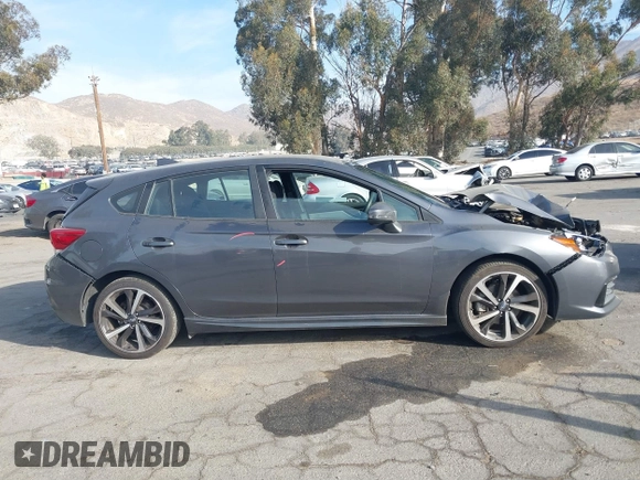 2020 Subaru Impreza Special Sports with VIN 4S3GTAL67L3722550, listed as a IAAI auction lot 41147015 with 42,464 mi miles and . Bid and sale history available at DreamBid. Image 14.