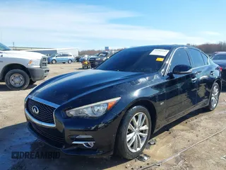 2016 Infiniti Q50 3.0t Premium with VIN JN1EV7AR0GM341921, listed as a IAAI auction lot 41983343 with 42,899 mi miles. Bid and sale history available at carsss.com. Image 2.