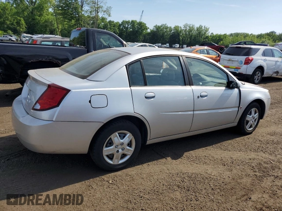 2006 Saturn ION z VIN 1G8AJ55F66Z107449, wystawiony jako Copart lot #59238695 z przebiegiem 155 356 mil mil oraz Nie do naprawy • Non repairable. Historia ofert i sprzedaży dostępna na DreamBid. Obrazek 3.
