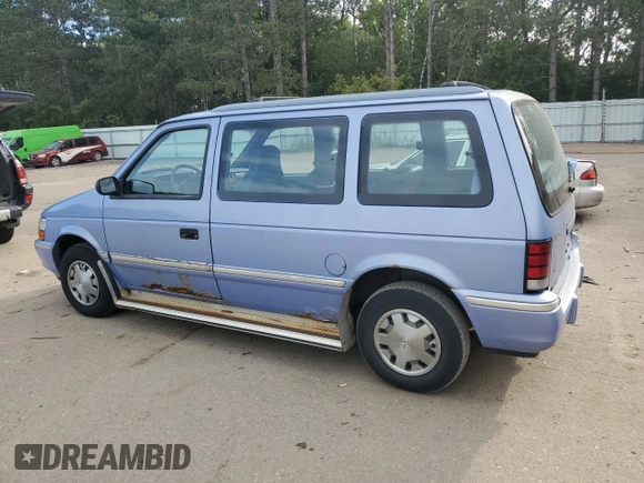 1993 Dodge Caravan z VIN 2B4GH2533PR287787, wystawiony jako Copart lot #71940684 z przebiegiem 107 939 mil mil oraz Szkoda całkowita • Salvage title. Historia ofert i sprzedaży dostępna na DreamBid. Obrazek 2.