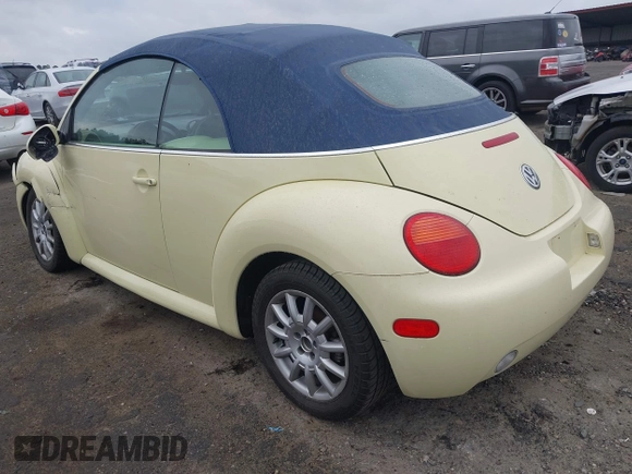 2005 Volkswagen Beetle GLS с VIN 3VWCM31Y55M312503, выставлен на аукционе IAAI как лот 41972195 с пробегом 59 671 миль миль и . История ставок и продаж доступна на DreamBid. Изображение 3.