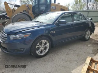 2017 Ford Taurus SEL with VIN 1FAHP2E86HG102078, listed as a Copart auction lot 52419655 with 90,771 mi miles and Salvage Title. Bid and sale history available at DreamBid. Image 1.