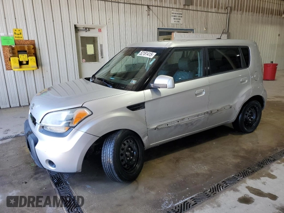2010 Kia Soul + with VIN KNDJT2A22A7162471, listed as a Copart auction lot 52181415 with 273,716 mi miles and Salvage Title. Bid and sale history available at carsss.com. Image 1.