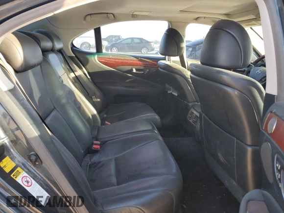 2007 Lexus LS 460 with VIN JTHBL46F075028914, listed as a Copart auction lot 49012595 with 184,573 mi miles and Salvage Title. Bid and sale history available at DreamBid. Image 10.