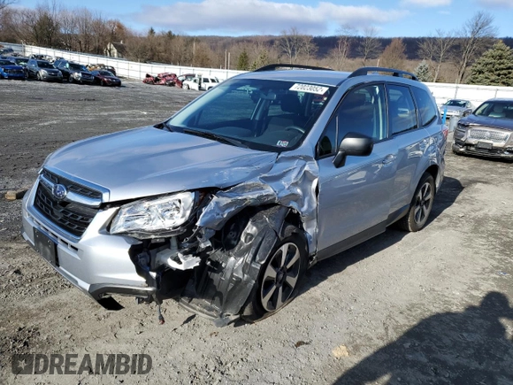 2017 Subaru Forester with VIN JF2SJABC1HH572812, listed as a Copart auction lot 72023052 with 64,087 mi miles. Bid and sale history available at carsss.com. Image 1.