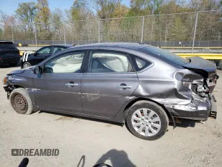2017 Nissan Sentra SV with VIN 3N1AB7AP1HY359784, listed as a Copart auction lot 53188635 with 66,071 mi miles and Salvage Title. Bid and sale history available at carsss.com. Image 2.