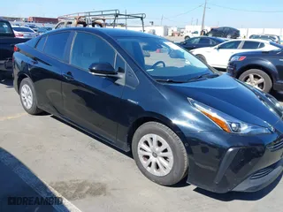 2022 Toyota Prius L Eco with VIN JTDKAMFU3N3165036, listed as a IAAI auction lot 41657575 with 44,099 mi miles. Bid and sale history available at carsss.com. Image 1.