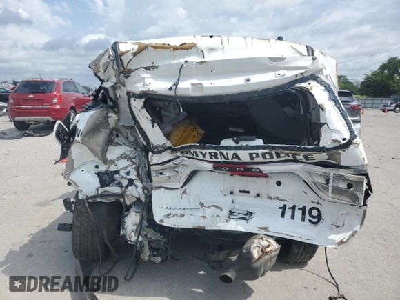 2021 Dodge Durango Pursuit z VIN 1C4RDJFG3MC763849, wystawiony jako Copart lot #61449195 z przebiegiem 46 907 mil mil oraz Szkoda całkowita • Salvage title. Historia ofert i sprzedaży dostępna na DreamBid. Obrazek 6.