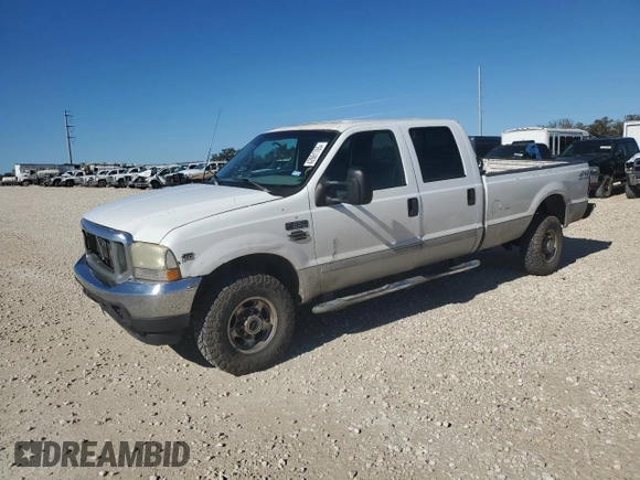 2002 Ford F-350 XL with VIN 1FTSW31S02EB34277, listed as a Copart auction lot 42691765 with 151,026 mi miles and Salvage title. Bid and sale history available at DreamBid. Image 1.