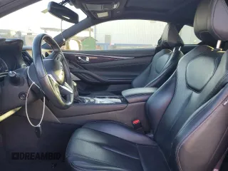2017 Infiniti Q60 Red Sport 400 with VIN JN1FV7EK4HM610120, listed as a Copart auction lot 36831923 with 42,484 mi miles and . Bid and sale history available at carsss.com. Image 7.
