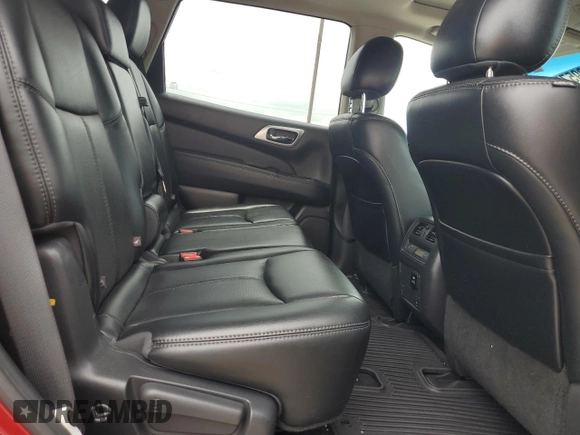 2016 Nissan Pathfinder Platinum with VIN 5N1AR2MM5GC636419, listed as a Copart auction lot 60929575 with 214,138 mi miles and Salvage title. Bid and sale history available at DreamBid. Image 11.