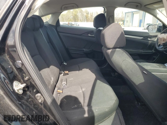 2019 Honda Civic Sedan LX with VIN 2HGFC2F65KH538508, listed as a Copart auction lot 50286545 with 61,169 mi miles and Salvage Title. Bid and sale history available at carsss.com. Image 10.