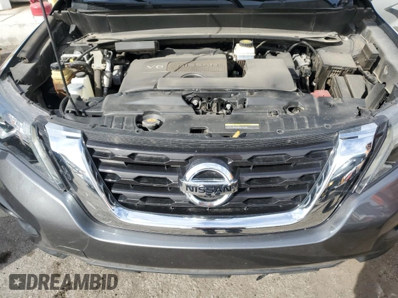 2018 Nissan Pathfinder SL with VIN 5N1DR2MN5JC670650, listed as a Copart auction lot 47557455 with 49,517 mi miles and Salvage Title. Bid and sale history available at carsss.com. Image 11.