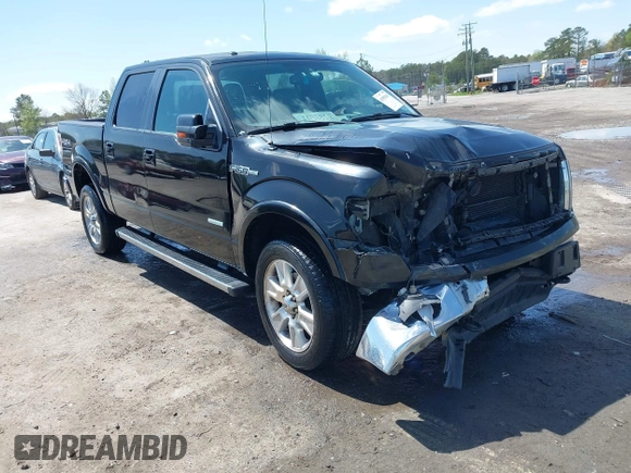 2013 Ford F-150 XL with VIN 1FTFW1ET4DKE77915, listed as a IAAI auction lot 41991613 with 187,457 mi miles. Bid and sale history available at carsss.com. Image 1.