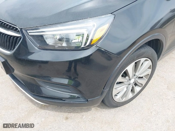 2018 Buick Encore Preferred with VIN KL4CJASB7JB666027, listed as a IAAI auction lot 41886211 with 109,003 mi miles. Bid and sale history available at carsss.com. Image 6.