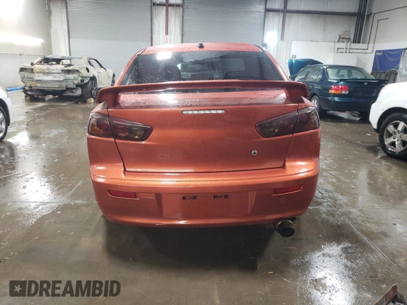 2009 Mitsubishi Lancer GTS with VIN JA3AU86W19U017039, listed as a Copart auction lot 77632694 with 205,150 mi miles and Salvage Title. Bid and sale history available at DreamBid. Image 6.