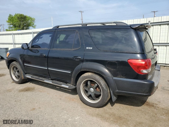 2006 Toyota Sequoia SR5 with VIN 5TDZT34A96S268232, listed as a Copart auction lot 51098655 with 240,770 mi miles and Clean Title. Bid and sale history available at carsss.com. Image 2.
