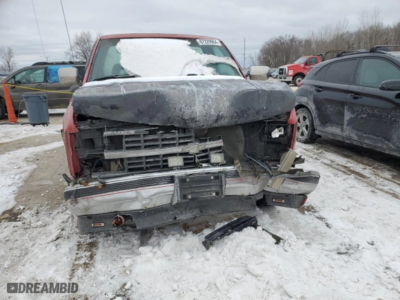1993 Chevrolet C/K 1500 with VIN 1GCEC14K7PZ173387, listed as a Copart auction lot 87229964 with 2,500,084 mi miles and Salvage Title. Bid and sale history available at carsss.com. Image 5.
