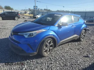 2018 Toyota C-HR XLE with VIN NMTKHMBX6JR055200, listed as a Copart auction lot 48348605 with 112,158 mi miles and Salvage Title. Bid and sale history available at carsss.com. Image 1.