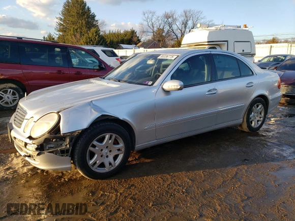 2004 Mercedes-Benz E-Class 3.2L with VIN WDBUF82J74X148498, listed as a Copart auction lot 88336775 with 133,615 mi miles and Salvage Title. Bid and sale history available at carsss.com. Image 1.